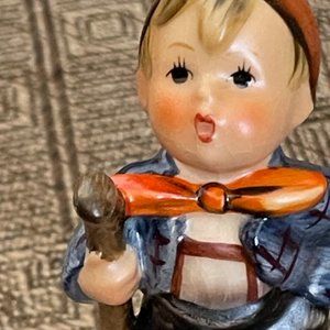 Vintage Hummel/goebel # 16 "Little Hiker" boy figure